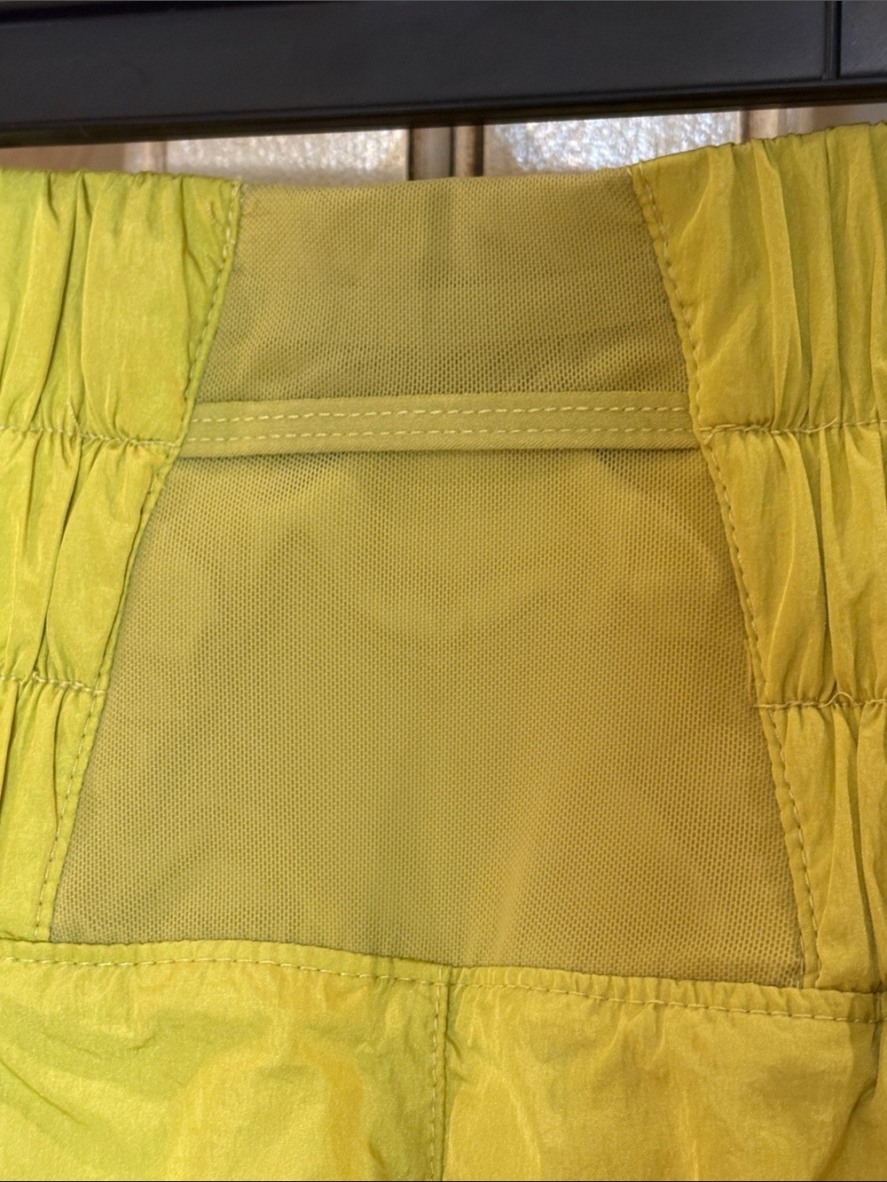 NWOT FP Movement by Free People High-Waist “The Way Home” Shorts in Yellow - Picture 5 of 10